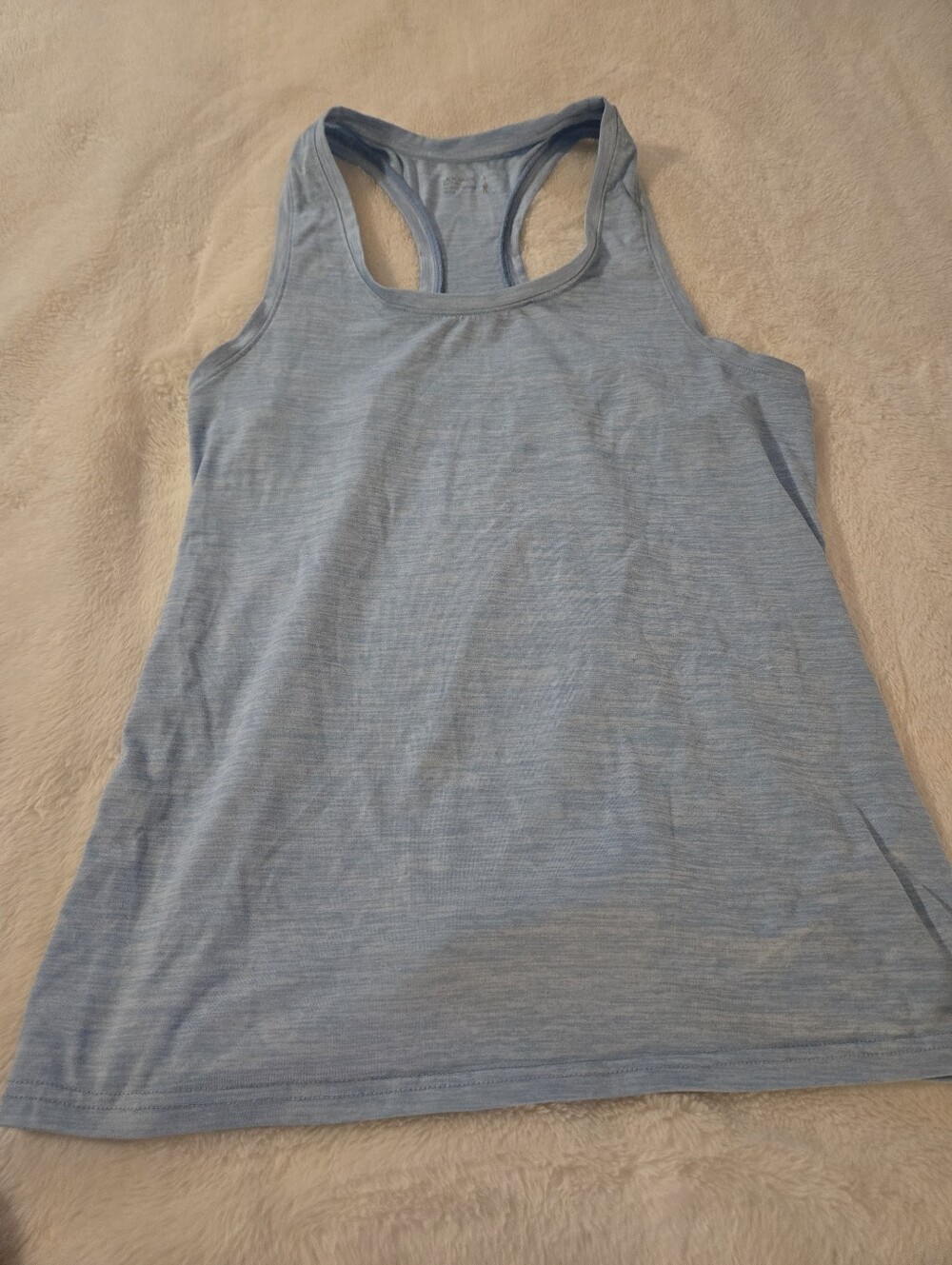 Jockey Light Blue Racerback Tank Top